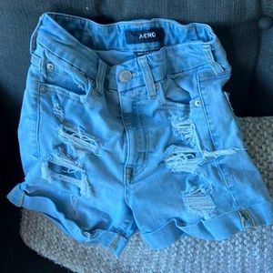 GUC denim shorts